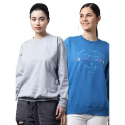 Vimal Jonney Green & Blue Printed Fleece Pullover - Pack of 2-picture-30