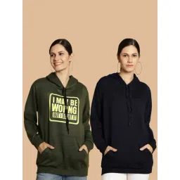 Vimal Jonney Green & Navy Printed Sweatshirt - Pack Of 2-picture-18