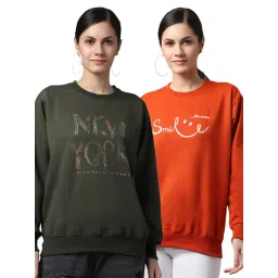 Vimal Jonney Green & Orange Printed Fleece Pullover - Pack of 2-picture-40