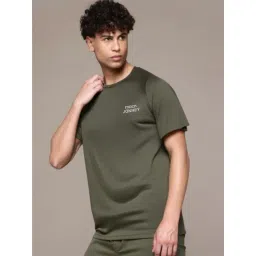 Vimal Jonney Green Regular Fit Solid T-Shirt-picture-18