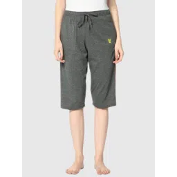 Vimal Jonney Grey Regular Fit Capris-picture-13