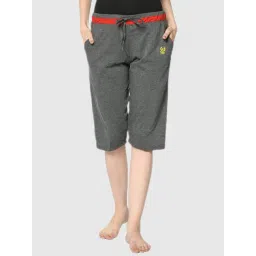 Vimal Jonney Grey Regular Fit Capris-picture-40