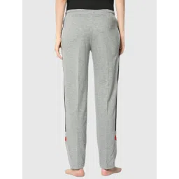 Vimal Jonney Grey Stripes Print Track Pants image 2