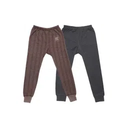 Vimal Jonney Kids Multicolor Mid Rise Joggers - Pack of 2-picture-23