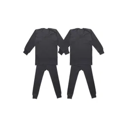 Vimal Jonney Kids Multicolor Regular Fit Thermal Set - Pack of 2-picture-12