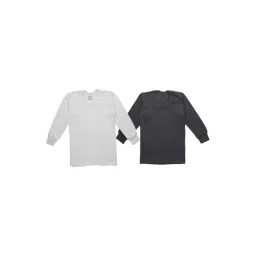 Vimal Jonney Kids Multicolor Regular Fit Thermal Tops - Pack of 2-picture-19