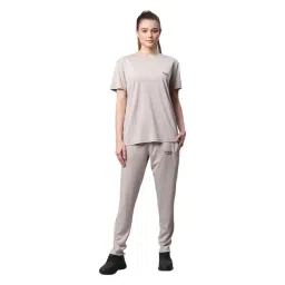 Vimal Jonney Light Grey Regular Fit T-Shirt With Trackpants-picture-12