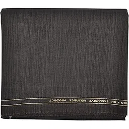 vimal jonney Men's Poly Viscous Unstitched Trouser Fabric (Black, Free Size)-picture-38