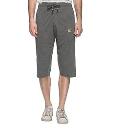 vimal jonney Men's Slim Fit Cotton Capri (C1-ANTHRA01-L_Grey_L)-picture-34