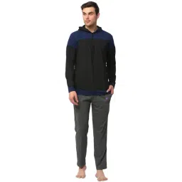 Vimal Jonney Multi Cotton Regular Fit Colour Block Nightwear Set-picture-31