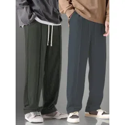 Vimal Jonney Multi Cotton Regular Fit Solid Trackpants-picture-30