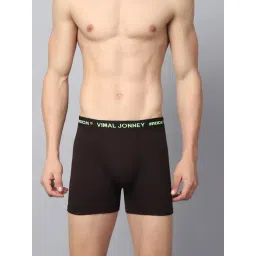 Vimal Jonney Multicolor Cotton comfort fit  Trunks Pack of 3-picture-45