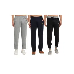 Vimal Jonney Multicolor Cotton Mid Rise Trackpants (Pack of 3)-picture-42