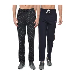 Vimal Jonney Multicolor Cotton Trackpants - Pack of 2-picture-12