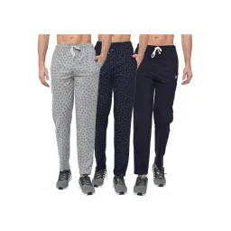 Vimal Jonney Multicolor Cotton Trackpants - Pack of 3-picture-37