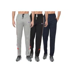 Vimal Jonney Multicolor Cotton Trackpants - Pack of 3-picture-17