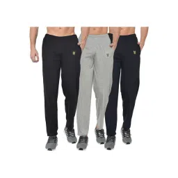 Vimal Jonney Multicolor Cotton Trackpants - Pack of 3-picture-33