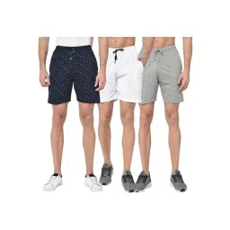 Vimal Jonney Multicolor Regular Fit Shorts - Pack of 3-picture-20