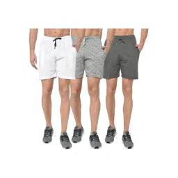Vimal Jonney Multicolor Regular Fit Shorts - Pack of 3-picture-18