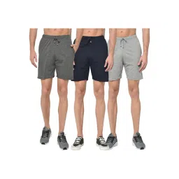 Vimal Jonney Multicolor Regular Fit Shorts - Pack of 3-picture-27