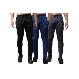 Vimal Jonney Multicolor Slim Fit Trackpants - Pack of 3-picture-46