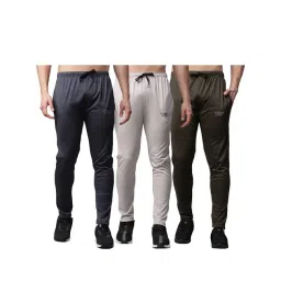 Vimal Jonney Multicolor Slim Fit Trackpants - Pack of 3-picture-28