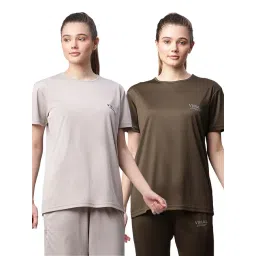 Vimal Jonney Multicolored Slim Fit T-Shirt (Pack Of 2)-picture-13