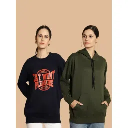 Vimal Jonney Navy & Green Printed Sweatshirt - Pack Of 2-picture-23