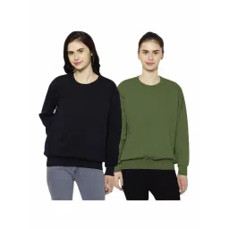 Vimal Jonney Navy & Green Round Neck Pullover - Pack of 2-picture-36