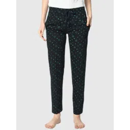Vimal Jonney Navy Blue Graphic Print Track Pants-picture-15
