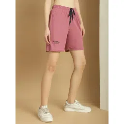 Vimal Jonney Pink Regular Fit Mid Rise Shorts-picture-46