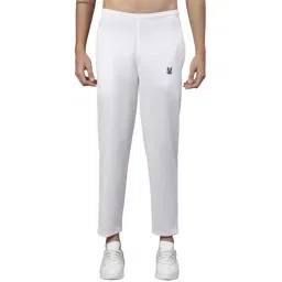 Vimal Jonney White Cotton Regular Fit Trackpants-picture-23