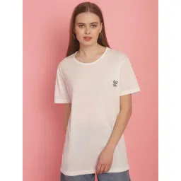 Vimal Jonney White Cotton Sports T-Shirt-picture-28