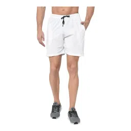 Vimal Jonney White Regular Fit Shorts-picture-29