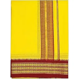 vimayam Pure Cotton Colour Dhoti, Cotton 4 Meter Dhoti and 2.25 Meter Towel Set 9X5-picture-28