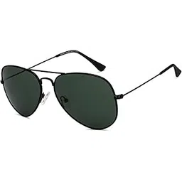 vincent chase eyewear By Lenskart | Black Green Full Rim Pilot Branded Latest And Stylish Sunglasses | Polarization And 100% Uv Protected | Men & Women | Medium | Vc 5158/P-picture-37