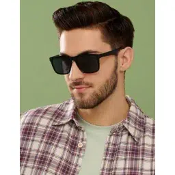 Unisex Polarized and UV Protected Wayfarer Sunglasses -VC S13973-image-21