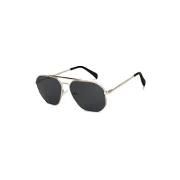 Vincent Chase Grey Polarized Geometric Livewire Unisex Sunglasses-image-30
