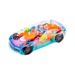 Vinmot 360 Degree Musical Rotating Transparent Mechanical Concept Gear Display Car-picture-3