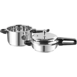 Vinod Regular 7 Litre &a; 4.5 Litre 18/8 Stainless Steel Induction Friendly Pressure Cooker Combo Set, DUOPANSR (Pack of 5)-picture-16