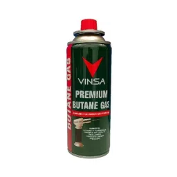 Vinsa 225g Portable High Pressure Butane Gas Can for Camping Stove &a; Refilling Lighter (Pack of 2)-picture-33