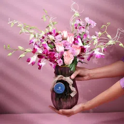 Violet Hues Of Blissful Blooms-image-36