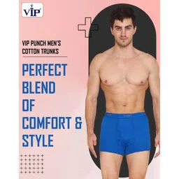 vip Punch Men's Cotton Trunks (Assorted Pack of 5) image 4