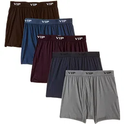 vip Punch Men's Cotton Trunks (Assorted Pack of 5) image 1