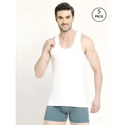 VIP 5 Solid Innerwear Vests-picture-22