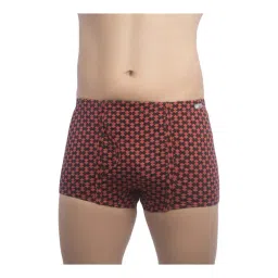 VIP Assorted Colour Cotton Regular Fit Printed Trunks (Pack Of 4)-picture-15