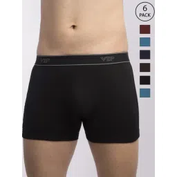 Vip Assorted Cotton Skinny Fit Trunks - Pack Of 6-picture-15
