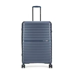 VIP Blue Aer Plus Striped Medium Checked Luggage-picture-26