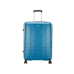 VIP Foxtrot-avt Celestial Blue Textured Hard Large Trolley Bag - 57 cm-image-13