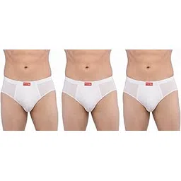 vip Frenchie Plus Mens Cotton Brief (Pack of 3) Color May Vary (100 CM, White)-picture-17
